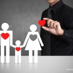 ilustrasi Asuransi Jiwa dan Rumah Bangunan Properti Mobil