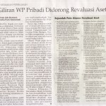 Revaluasi Aset  Pajak Pribadi
