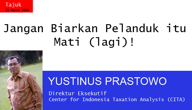 Tajuk Jangan biarkan pelanduk itu mati lagi